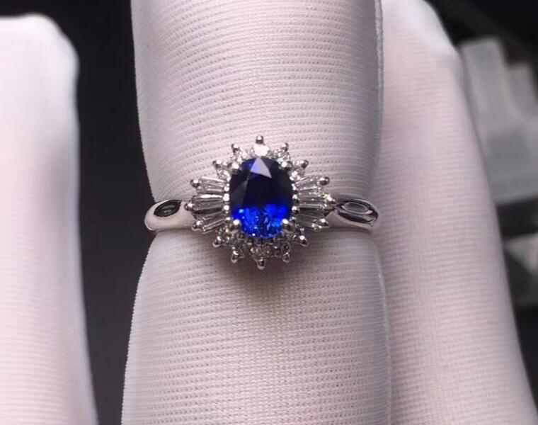 Royal Blue Sapphire Ring